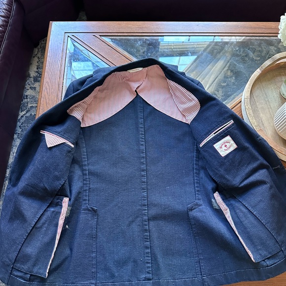 Brooks Brothers Red Fleece Denim Blazer - Picture 5 of 7